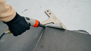 Read more about the article Jak usunąć linoleum z podłogi? Metody na stary klej (Lepik)