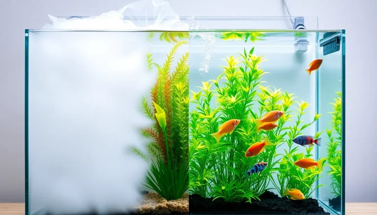 Read more about the article Jak wyklarować wodę w akwarium? Poznaj sposoby na „mleko w akwarium”