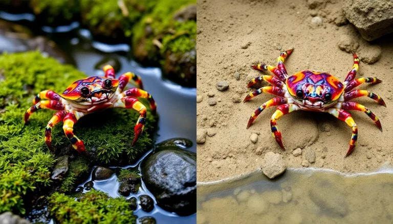 Read more about the article Krab do akwarium | Jakie wybrać? [Wampir, Tęczowy]